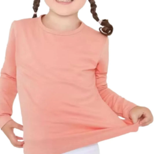 Camiseta Microfibra Primera Capa Cuello Redondo Niña