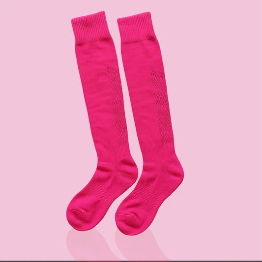 Medias-Futbol-fucsia-hockey-niña-goactive.cl